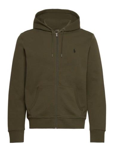 Double-Knit Full-Zip Hoodie Polo Ralph Lauren Khaki