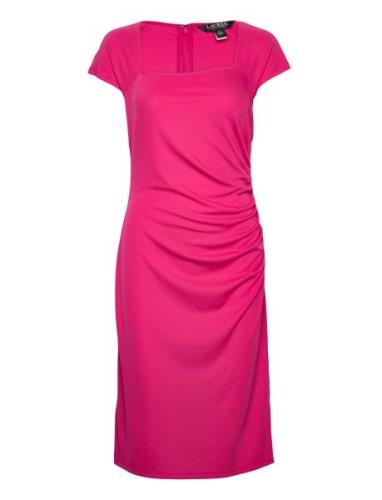 Stretch Jersey Dress Lauren Ralph Lauren Pink