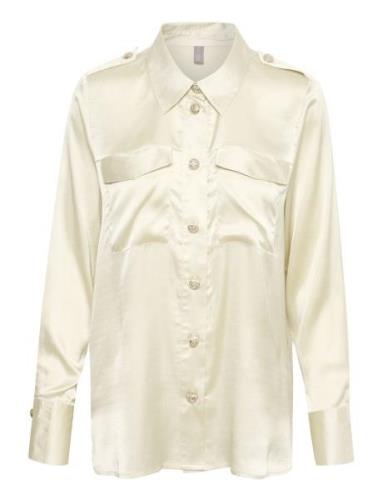 Cusanne Goldbutton Shirt Culture Cream