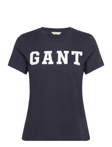 Reg Graphic Ss T-Shirt GANT Navy