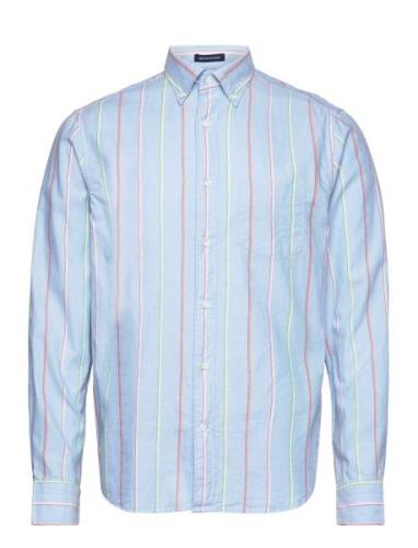 Reg Ut Archive Oxford Stripe Shirt GANT Blue