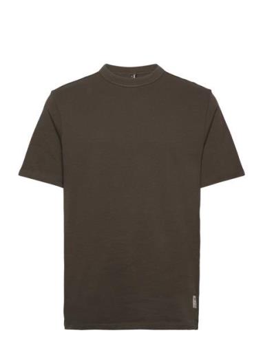 Nelson Organic Tee Ss Fat Moose Khaki