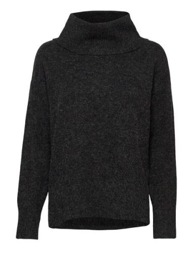 Vmdoffy Ls Cowlneck Blouse Ga Noos Vero Moda Black