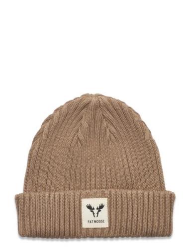 Fat Beanie Fat Moose Khaki