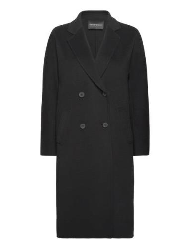 Coat Emporio Armani Black