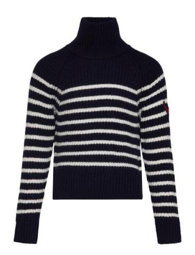 Polo Neck Sweater Or Jumper Zadig & Voltaire Kids Navy