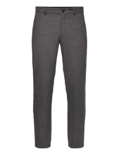 Slhstraight-William Wool Dsn 196 Pants W Selected Homme Navy