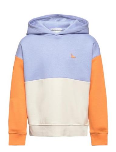 Colorblock Over D Hoody Tom Tailor Patterned