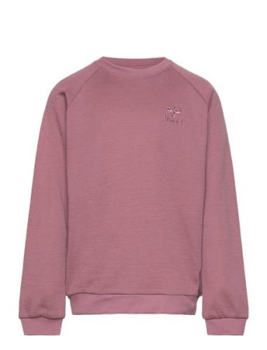Hmlwulbato Sweatshirt Hummel Pink
