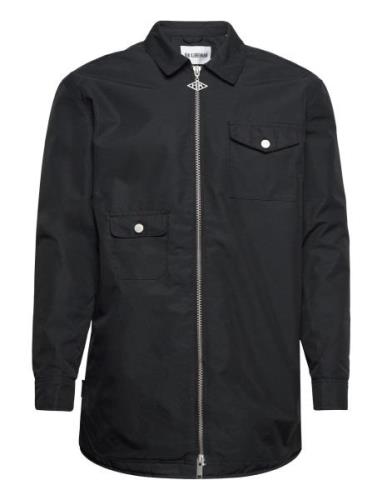 Army Shirt Zip Long HAN Kjøbenhavn Black