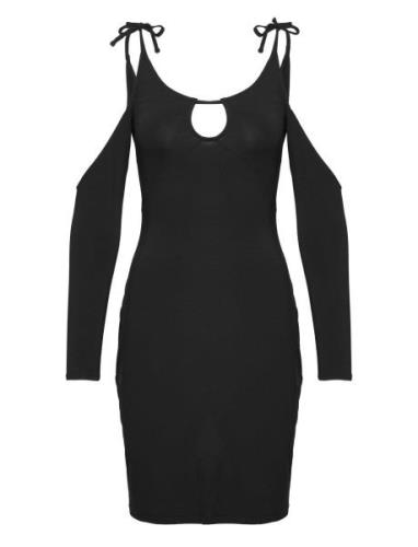 Viscose Jersey Stretch Mini Dress HAN Kjøbenhavn Black