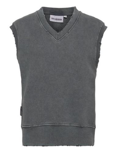 Distressed Vest HAN Kjøbenhavn Grey