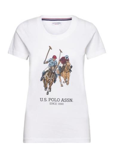 Uspa T-Shirt Bett Women U.S. Polo Assn. White