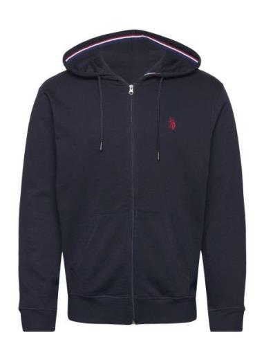 Uspa Sweat Hood/Zip Erdi Men U.S. Polo Assn. Navy