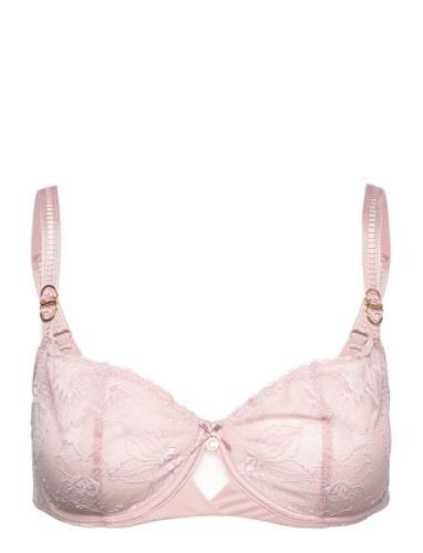 Orchids Half-Cup Balcony Bra CHANTELLE Pink