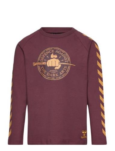 Hmlharry Potter T-Shirt Ls Hummel Burgundy