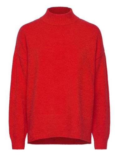 Barlt Boucle Knit Sweater Tamaris Apparel Red