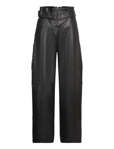 Harlyn Leather Trouser AllSaints Black