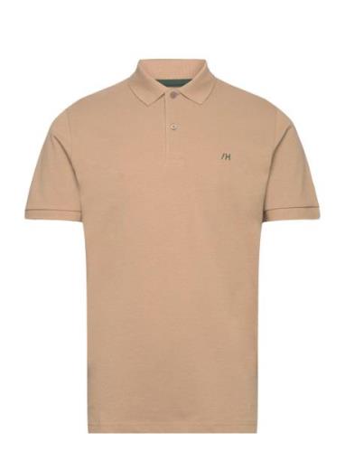 Slhdante Ss Polo Noos Selected Homme Beige