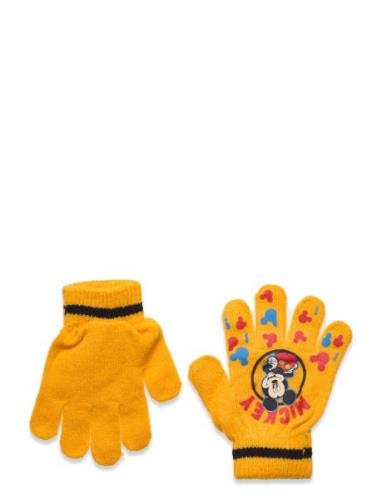 Gloves Disney Yellow