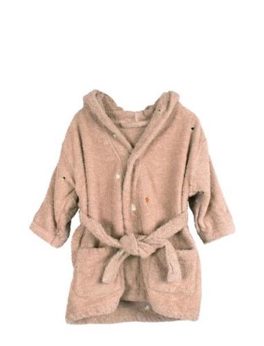 Embroidered Bathrobe 1-2 Years - Frappé Filibabba 