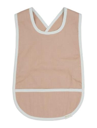 Cross Back Bib - Dusty Rose Fabelab Pink