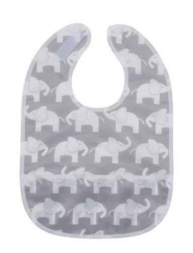 Elephant, Bib, Grey Rätt Start Grey