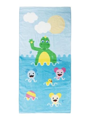Bolibompa Dragon, Towel Teddykompaniet Blue