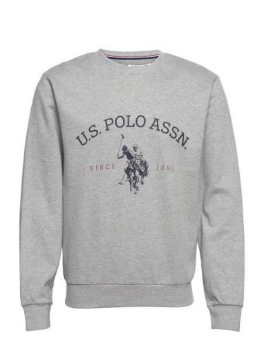 Uspa Sweatshirt Brant Men U.S. Polo Assn. Grey