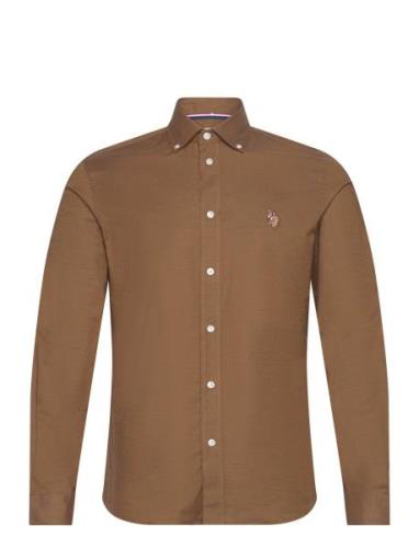 Esmar Shirt U.S. Polo Assn. Brown