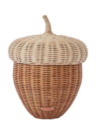 Acorn Basket OYOY MINI Brown