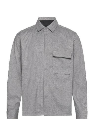 Herringb Ls French Connection Grey