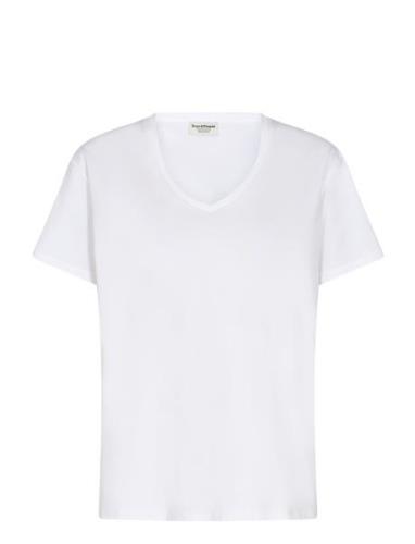 Bs Adrianne Regular Fit T-Shirt Bruun & Stengade White