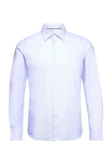 Slim Fit Oxford Cotton Shirt Mango Blue