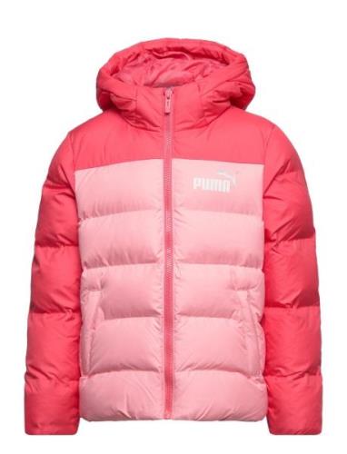 Colourblock Polyball Hooded Jacket PUMA Pink