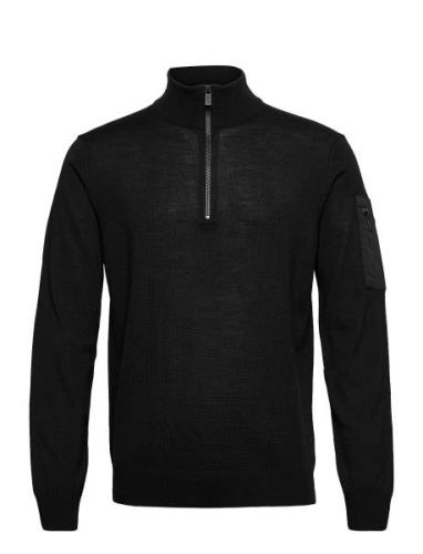 Lucca 1/2 Zip M SNOOT Black