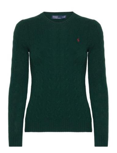 Cable-Knit Wool-Cashmere Sweater Polo Ralph Lauren Green