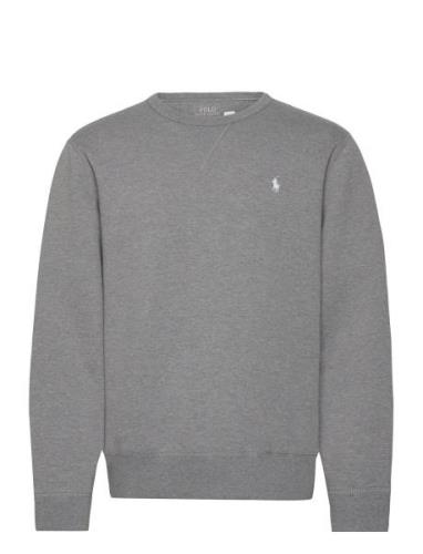 Marled Double-Knit Sweatshirt Polo Ralph Lauren Grey