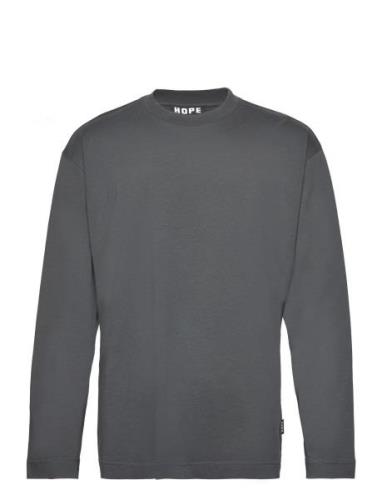 Relaxed Long-Sleeve T-Shirt Hope Grey