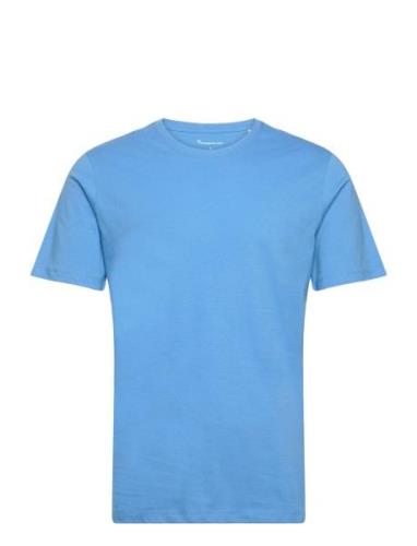 Agnar Basic T-Shirt - Regenerative Knowledge Cotton Apparel Blue
