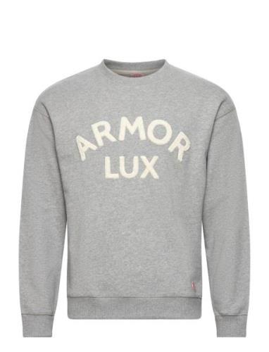 Logo Sweatshirt Héritage Armor Lux Grey