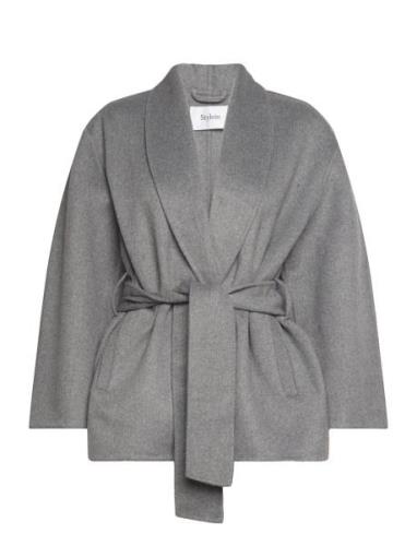 Tulle Coat Stylein Grey