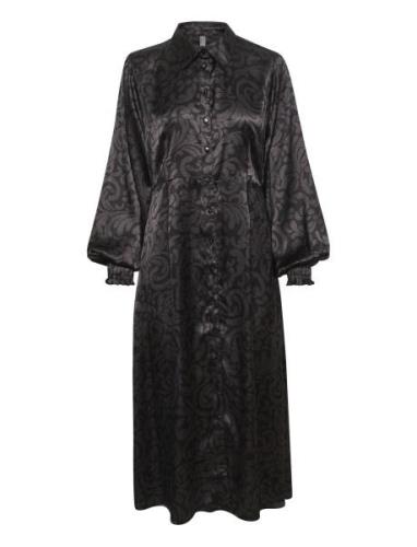 Cuhudson Long Dress Culture Black