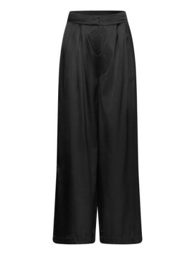 Silk Trousers Rosemunde Black