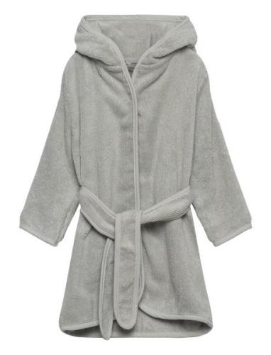 Organic Bath Robe Pippi Grey