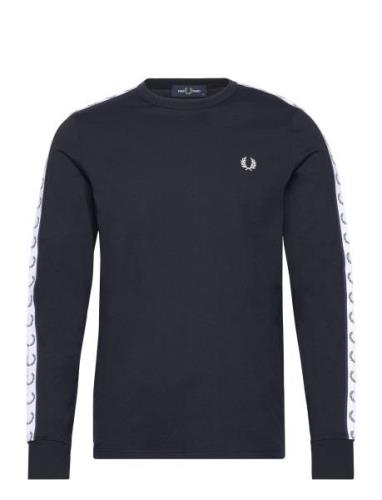 Taped L/S T-Shirt Fred Perry Navy