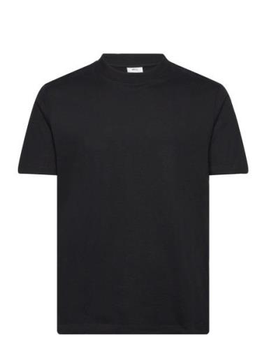 Basic 100% Cotton T-Shirt Mango Black