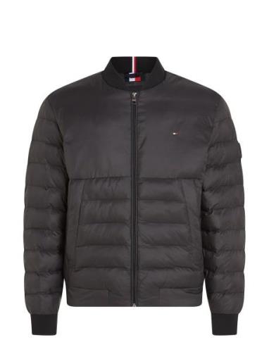 Packable Recycled Quilt Bomber Tommy Hilfiger Black