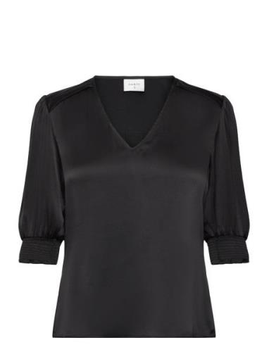 D6Cascais Silk Blouse Dante6 Black