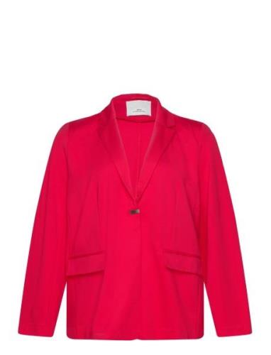 Cargoldtrash-Pinkos Life L/S Blazer Tlr ONLY Carmakoma Red